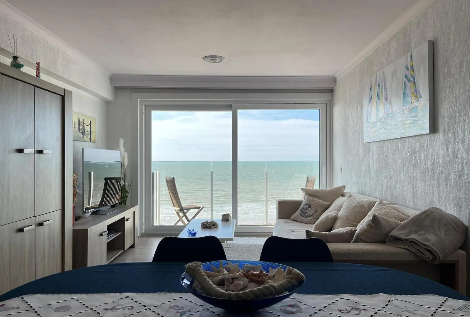 Apartment Westende With Sea View Belgium